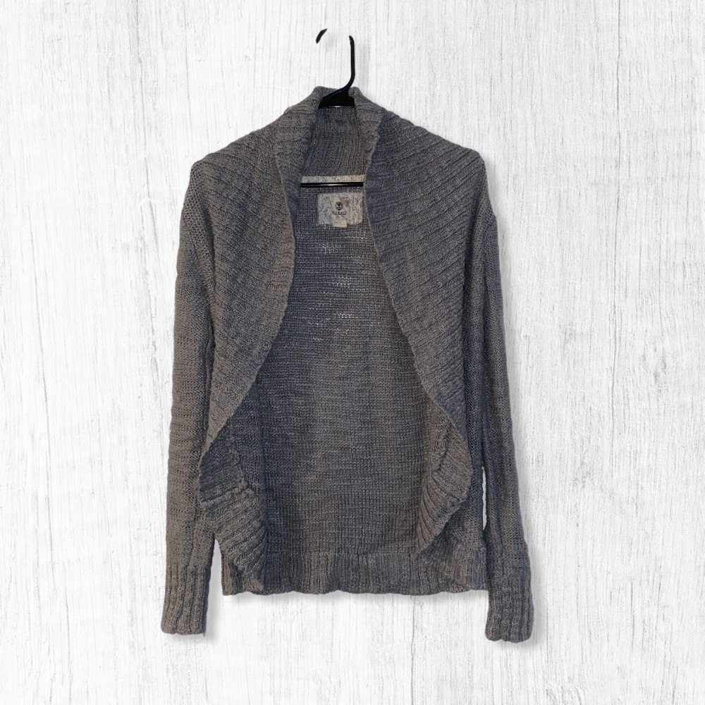 Vintage Y2K Element Knitted Open Cardigan